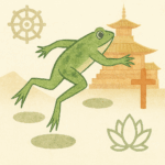 作者通過這篇隨筆表明自己近來趨向靜默地修行，而不再似往前熱心地向他人宣推自己正在學習中的法義。