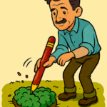 這篇隨筆主要說明：寫作不是作家才子的專屬本領；寫作可是一把人人都可以有的輕巧的鋤頭，幫助翻鬆滯塞的心田，讓心地舒暢起來。