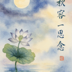 此首詩的靈感取自巫娜《一花一世界》，表達一種思念、一種關愛，以及無奈的愁緒。